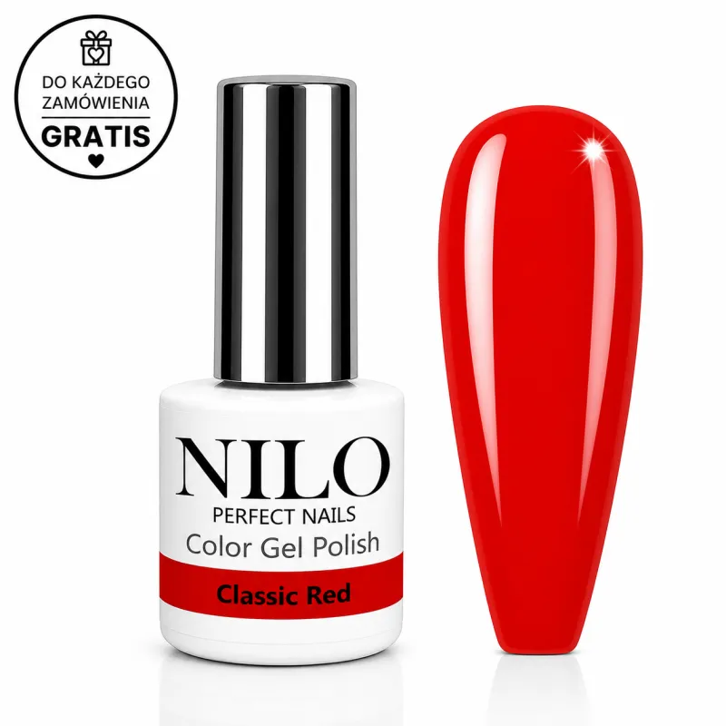 Lakier Hybrydowy Classic Red – NILO no.58